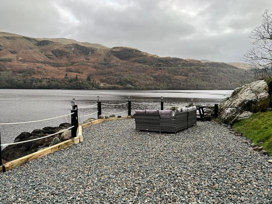 Waterside 3 Bed Cottage, Hot Tub, Sauna, Pvt Beach Arrochar Extérieur photo