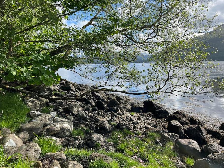 Waterside 3 Bed Cottage, Hot Tub, Sauna, Pvt Beach Arrochar Extérieur photo