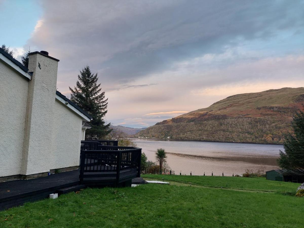 Waterside 3 Bed Cottage, Hot Tub, Sauna, Pvt Beach Arrochar Extérieur photo