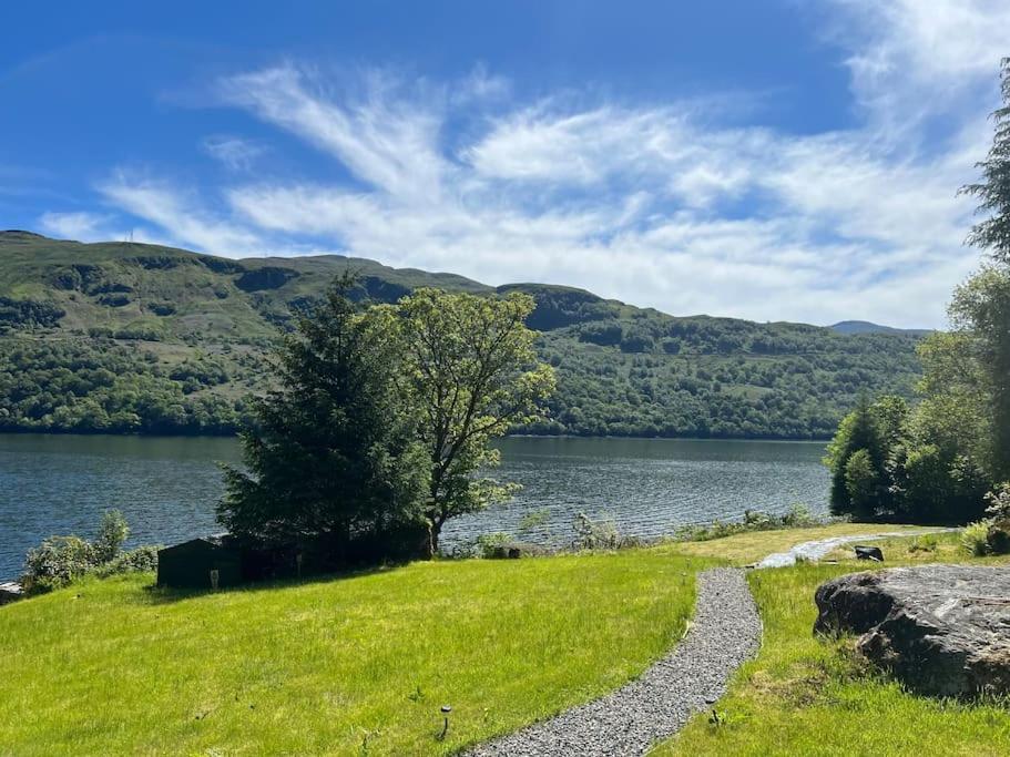 Waterside 3 Bed Cottage, Hot Tub, Sauna, Pvt Beach Arrochar Extérieur photo